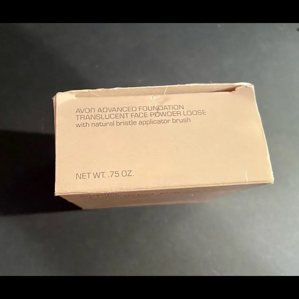 Avon Advanced Foundation Face Powder Loose/Dark